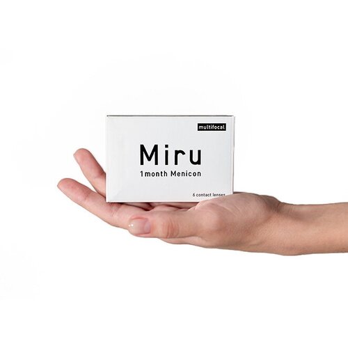 ������ ������ ���������� ����� �� ����� Menicon Miru 1month Multifocal, 6 ��., R 8,6, D -9, ADD: ������� ����