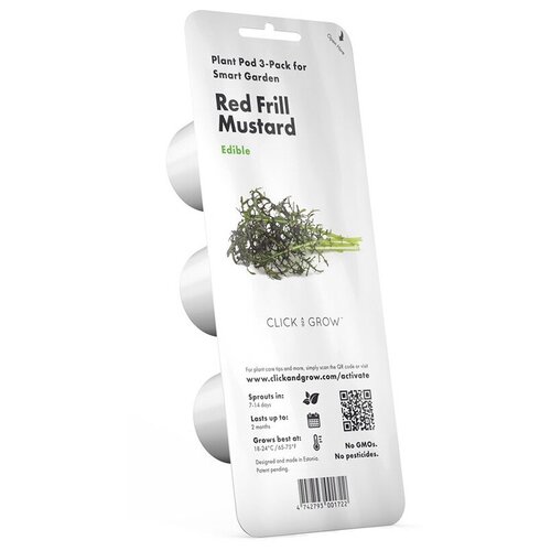       Click and Grow Refill 3-Pack   (Red Frill Mustard)   -     , -,   