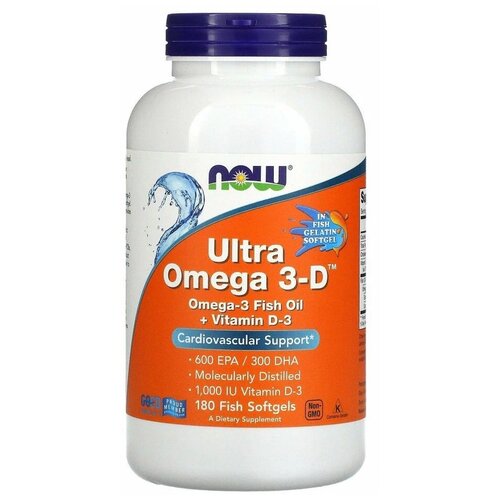   NOW Ultra Omega 3-D, 250 , 180 .   -     , -,   