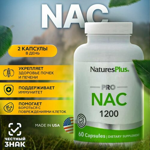  Pro NAC (N--L-) 1200  60  (NaturesPlus)   -     , -,   