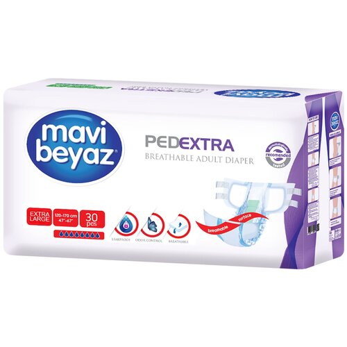  MAVI BEYAZ    - XL 120-170/30.   -     , -,   