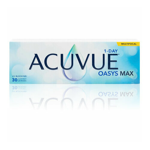 ������ ������ ���������� ����� ACUVUE Oasys Max 1-day Multifocal, 30 ��., R 8,4, D -5,75, ADD: �������, 1 ��. ����