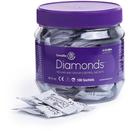 ������ ������ TR105 �������� ������������� Convatec Diamonds (�������� ��������) ������� �������� �� �������, 1 �����, 100 ���������-���� ����