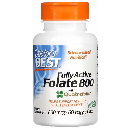  Doctor's Best Fully Active Folate 800 60     -     , -,   