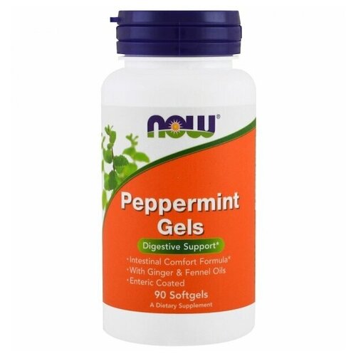  NOW Peppermint Gels 90    -     , -,   