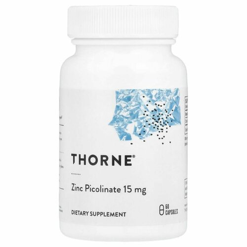  Thorne Research,  , Zinc Picolinate 15 mg, 60    -     , -,   