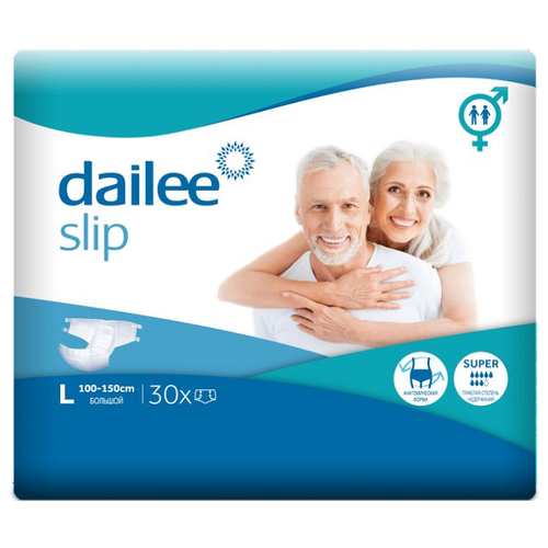 ������ ������ ���������� ��� �������� DAILEE Super, L, 8 ������, 100-150 ��, 1 ��. �� 30 ��. ����