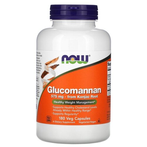   NOW Glucomannan, 200 , 180 .   -     , -,   