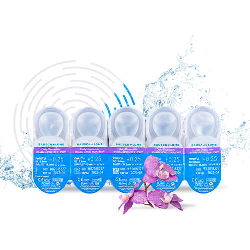 ������ ������ ���������� ����� Bausch & Lomb Soflens Daily Disposable, 30 ��., R 8,6, D -4 ����