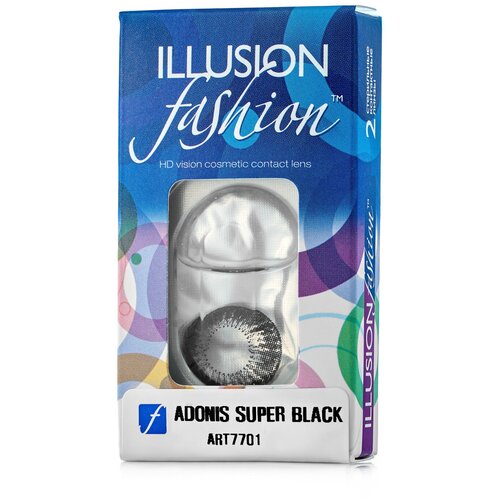    ILLUSION Fashion Adonis, 2 ., R 8,6, D -5,5, superblack   -     , -,   