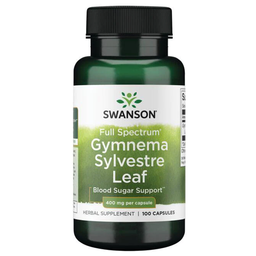  Swanson Gymnema Sylvestre Leaf 400 mg Full Spectrum (   400 ) 100  (Swanson)   -     , -,   