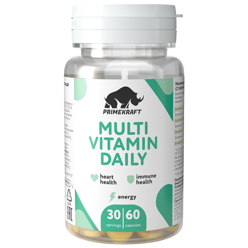  PrimeKraft MultiVitamin Daily ., 100 , 60 .   -     , -,   