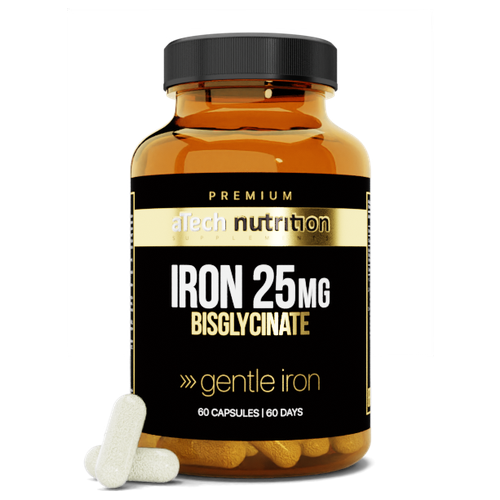 ������ ������ Iron 25mg / ������ 25 �� aTech Nutrition Premium ����������� ������ 60 ������ ����