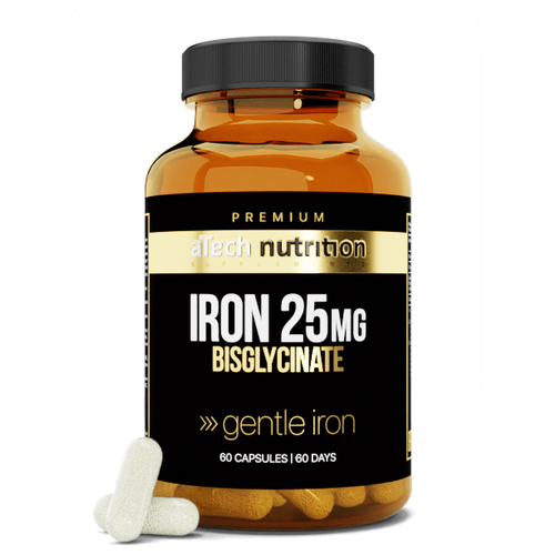  Iron 25mg /  25  aTech Nutrition Premium   60    -     , -,   