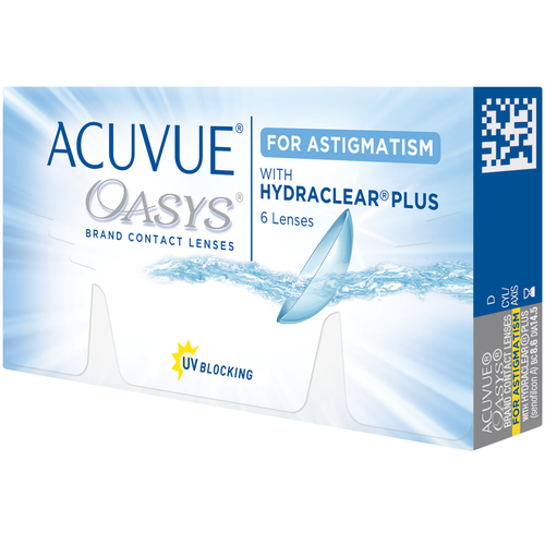 ������ ������ ���������� ����� ACUVUE OASYS For Astigmatism with Hydraclear Plus, 6 ��., R 8,6, D +5,5,�CYL:�-2,25,�A�:�120 ����