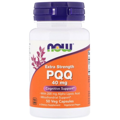������ ������ ������� NOW PQQ Extra Strength, 50 �, 40 ��, 50 ��. ����