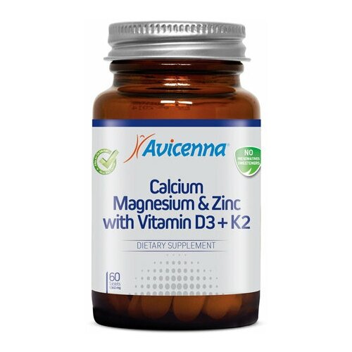  Avicenna Calcium Magnesium & Zink with Vitamin D3 + K2 ., 217 , 60 .   -     , -,   