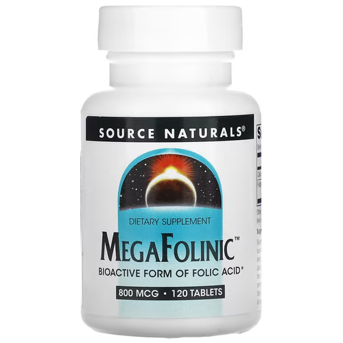   Source Naturals MegaFolinic, 60 , 120 .   -     , -,   