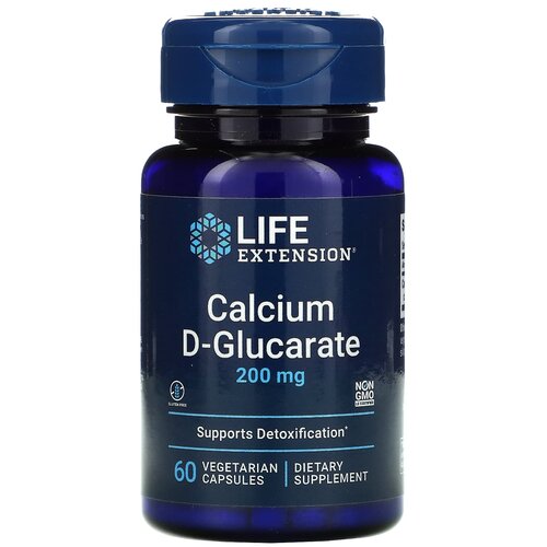 ������ ������ ������� Life Extension Calcium D-Glucarate, 50 �, 100 ��, 200 ��, 60 ��. ����
