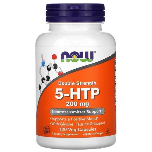   NOW 5-HTP Double Strength 200 , 70 , 200 , 120 .   -     , -,   