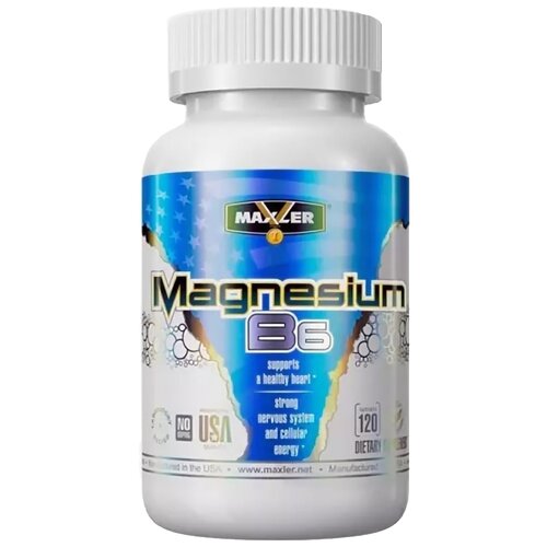 ������ ������ MAXLER Magnesium B6 ���., 120 �, 120 ��., 1 ��. ����