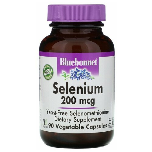  Bluebonnet Nutrition Selenium (C  ) 200  90    -     , -,   