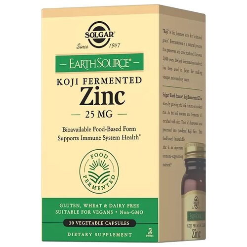 ������ ������ Solgar Zink koji fermented ����., 30 ��., �������� ����