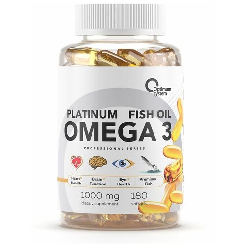 ������ ������ Optimum System Omega 3 Platinum Fish Oil 180 ���� (Optimum System) ����