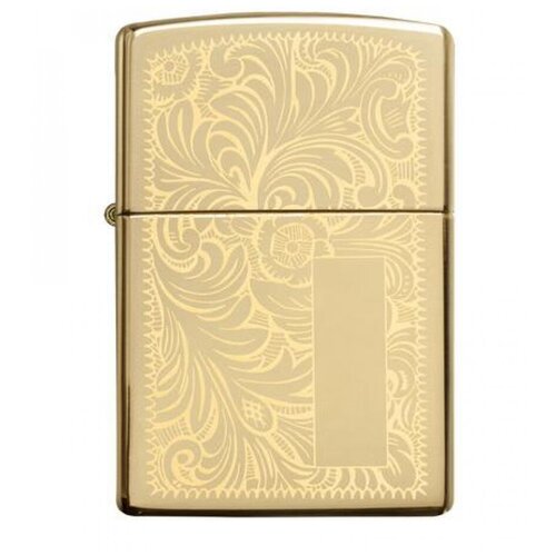   Zippo 352b  Venetian High Polish Brass   -     , -,   