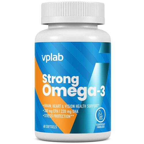 ������ ������ VPLab Strong Omega-3 ����., 87 �, 60 ��. ����