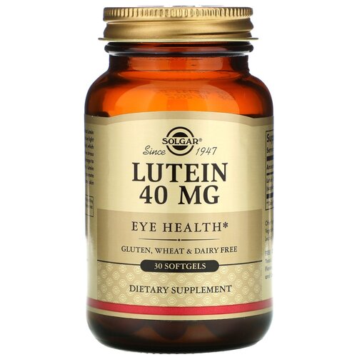   SOLGAR Lutein 40 , 160 , 40 , 30 .   -     , -,   