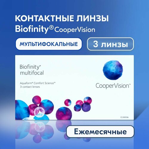    CooperVision Biofinity Multifocal, 3 ., R 8,6, D +1,5, ADD: +1.50 D, 1 .   -     , -,   