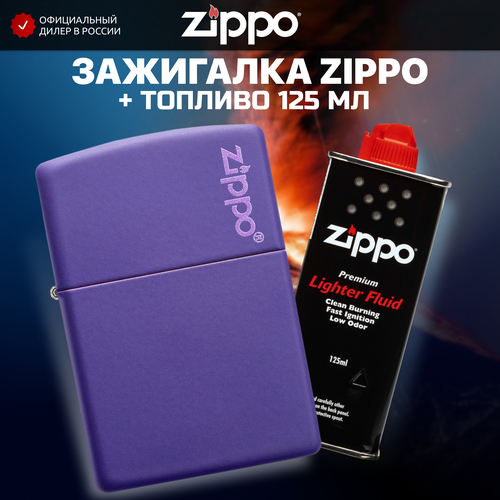   ZIPPO 237ZL Classic, ,    Purple Matte +   125    -     , -,   