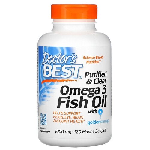  Purified & Clear Omega 3 Fish Oil with Goldenomega ., 250 , 120 .,    -     , -,   