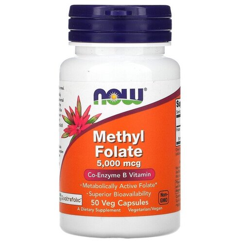   NOW Methyl Folate 5000 , 50 , 5000 , 50 .   -     , -,   