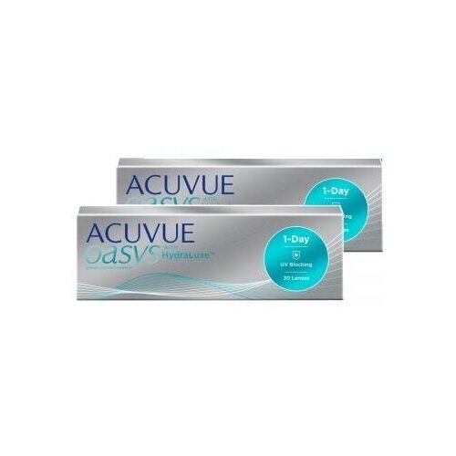    ACUVUE OASYS 1-Day with HydraLuxe, 30 ., R 8,5, D -3, 2 .   -     , -,   