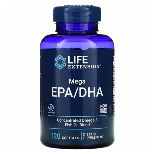 ������ ������ Mega EPA/DHA, 240 �, 120 ��., 1 ��. ����