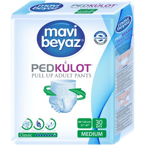  MAVI BEYAZ -   - M 80-120/30.   -     , -,   