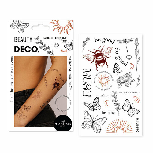    - `DECO.` by Miami tattoos (Muse)   -     , -,   