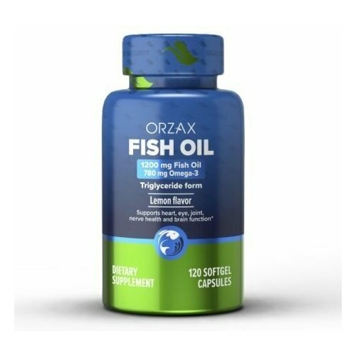 ������ ������ ORZAX Fish oil Omega 3 / ������ ����� 3 � ����� �������������, 120 ������ ����