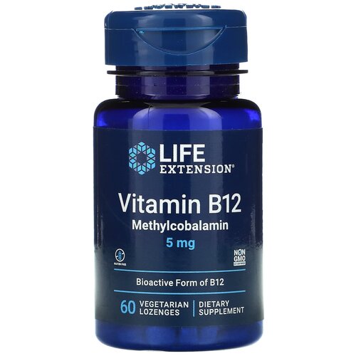 ������ ������ �������� Life Extension Vitamin B12 Bioactive form, 100 �, 5 ��, 60 ��. ����