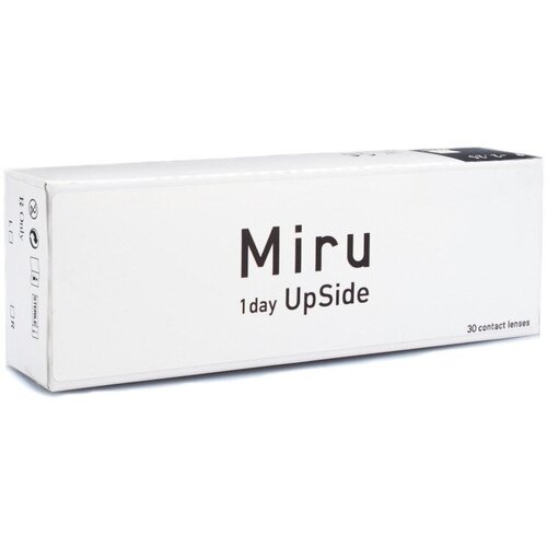 ������ ������ ����������� ���������� ����� Menicon Miru 1day Upside, 30 ��., R 8,4, D -4,75, 1 ��. ����