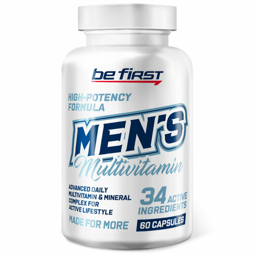    Be First Men`s Multivitamin 60  (07233)   -     , -,   