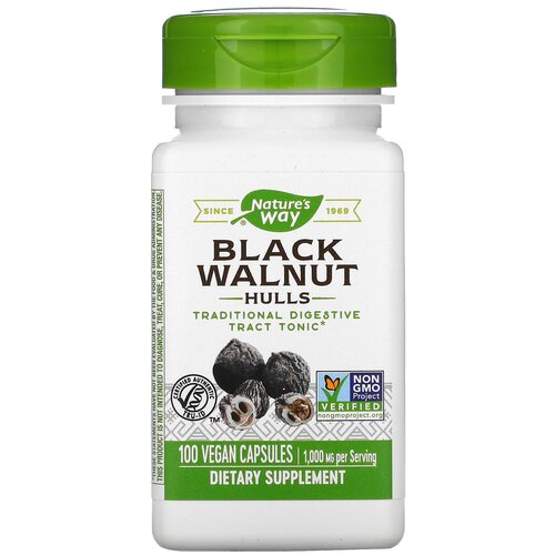   Nature's Way Black walnut Hulls, 110 , 100 .   -     , -,   