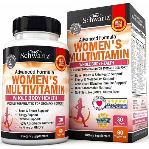 ������ ������ ���������-����������� �������� ��� ������, BioSchwartz Womens multivitamin, 60 ������ ����