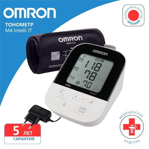 ������ ������ �������� �������������� OMRON M4 Intelli IT HEM-7155T-ALRU � ��������� ����
