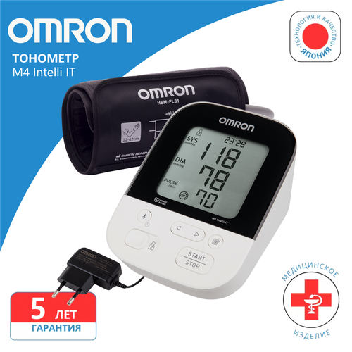    OMRON M4 Intelli IT HEM-7155T-ALRU     -     , -,   