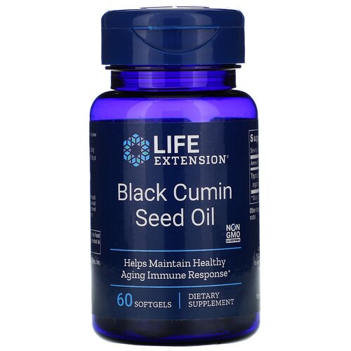   Life Extension Black Cumin Seed Oil, 80 , 60 .   -     , -,   