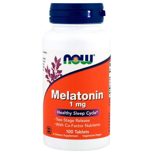   NOW Melatonin, 1 , 100 .   -     , -,   