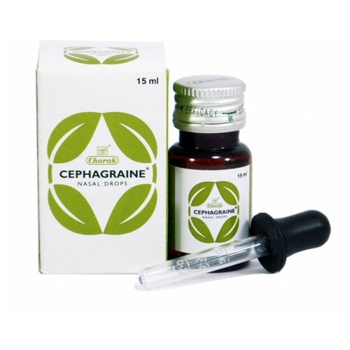   Charak Cephagraine nasal drops, 15    -     , -,   